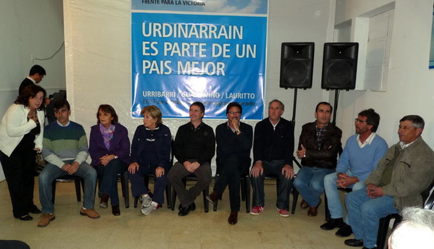 El Frente Para la Victoria presentó su nuevo local partidario en Urdinarrain