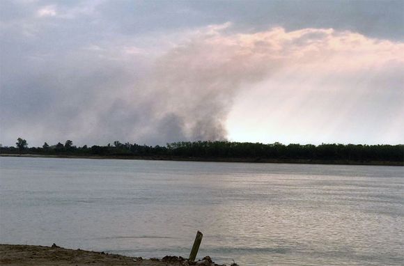 ¿Hasta cuándo?: advierten que habrá varios días más de humo en Rosario si el viento no cambia