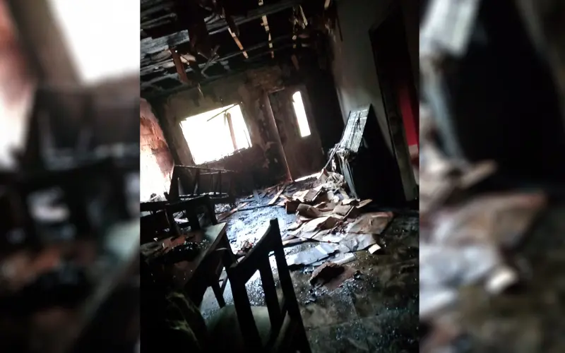 La había amenazado, le prendió fuego la casa y cuando lo fueron a buscar se había fugado