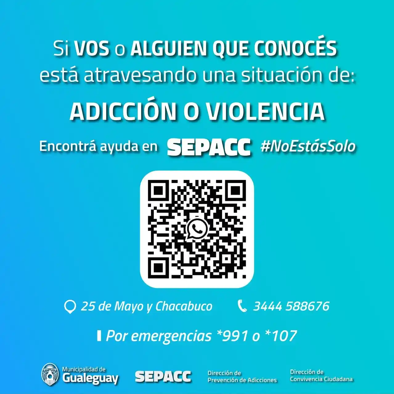 Prevención comunitaria: Gualeguay suma el programa de preventores en adicciones