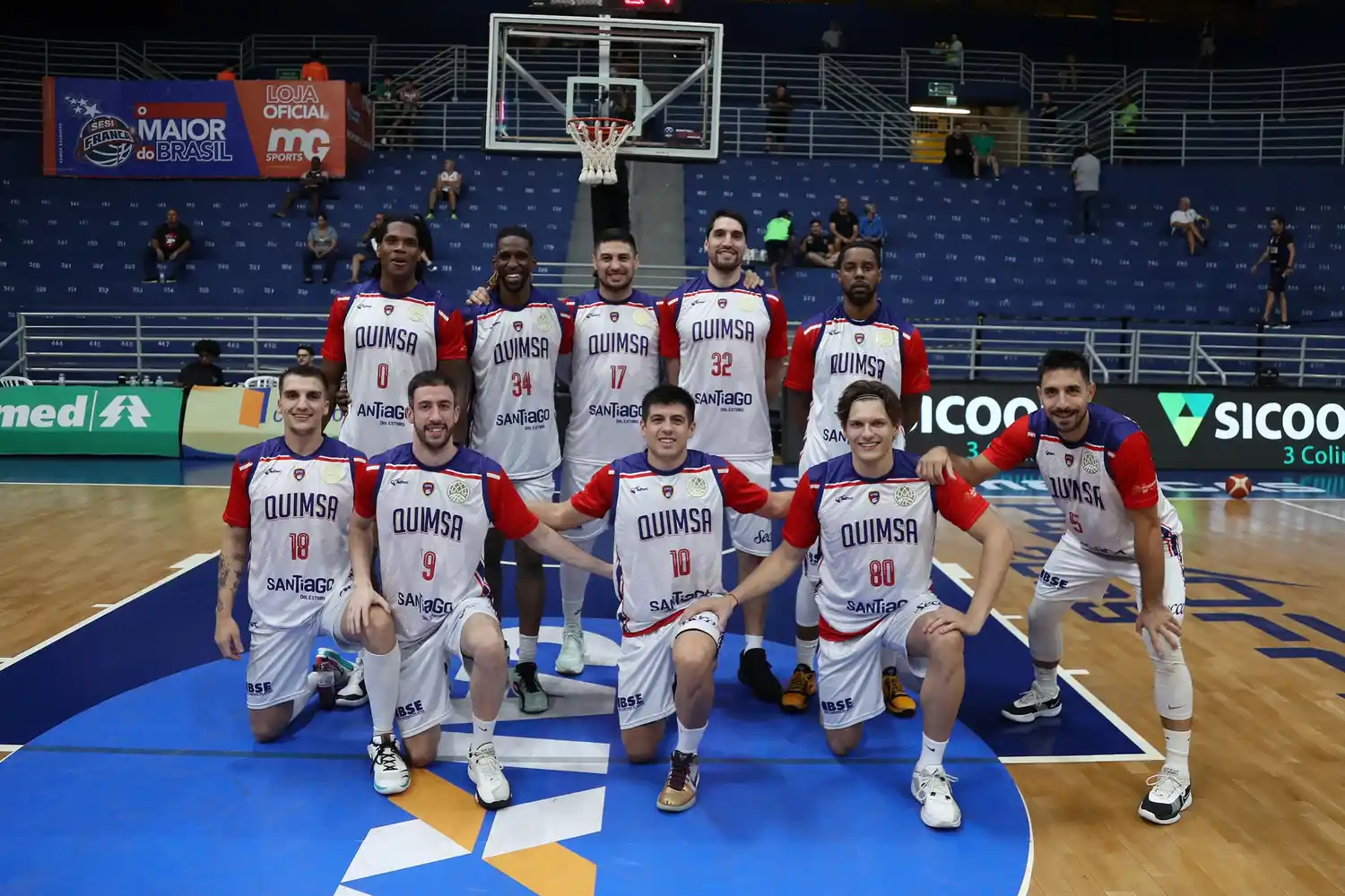 Quimsa no pudo frente a Sesi Franca y quedó eliminado de la Champions