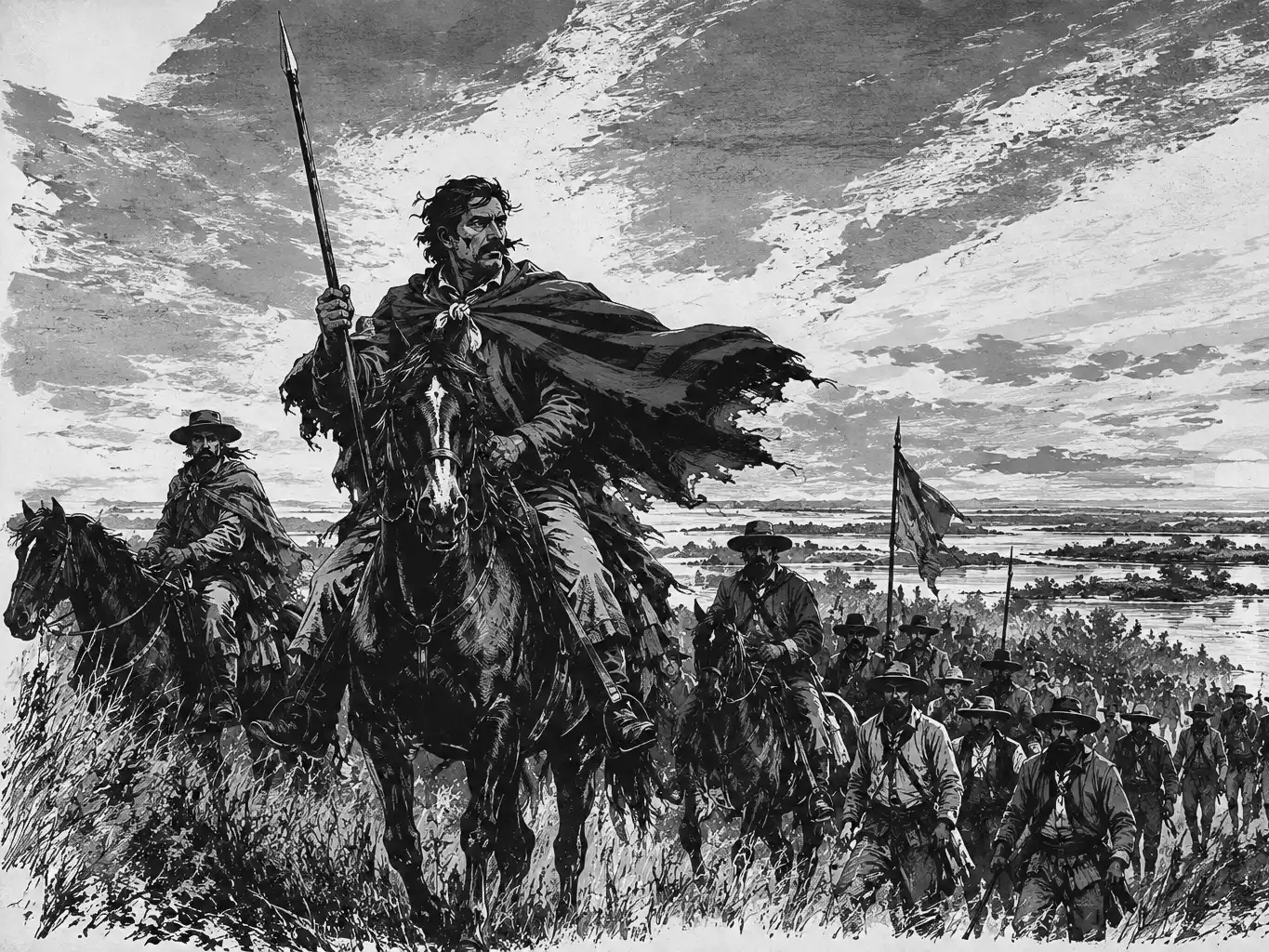 Los primeros caudillos, el brazo armado de la Patria en el litoral