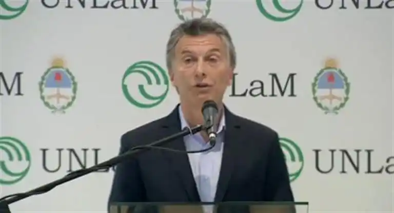 Mauricio Macri en La Matanza: "La creación de empleo es el eje que debe reunir a todos"