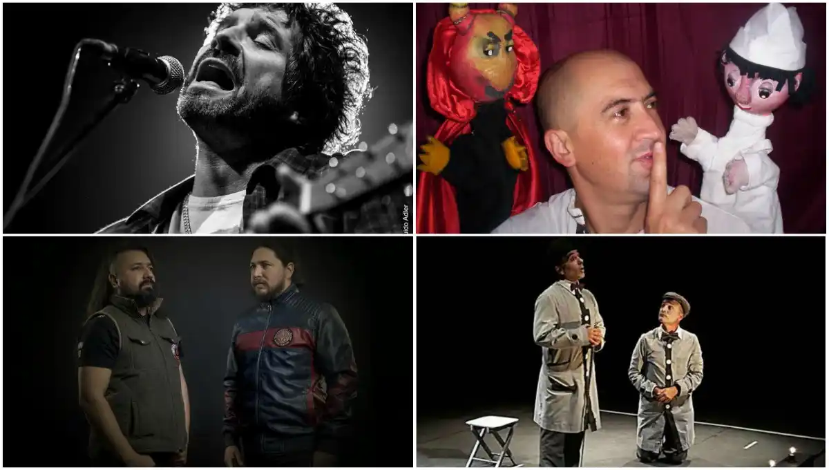 Agenda de espectáculos para este sábado