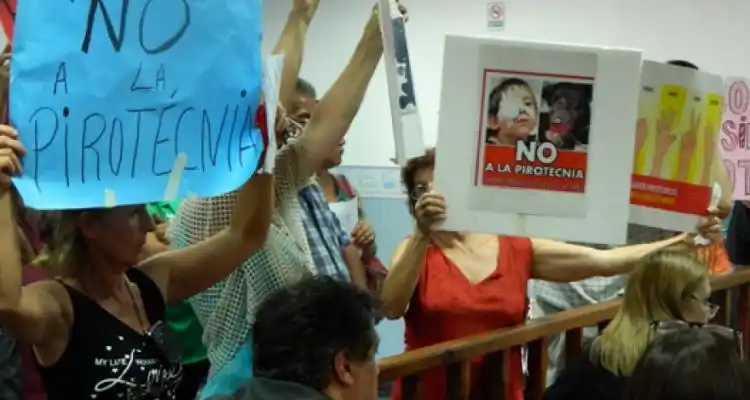 La ordenanza de pirotencia cero está vigente.