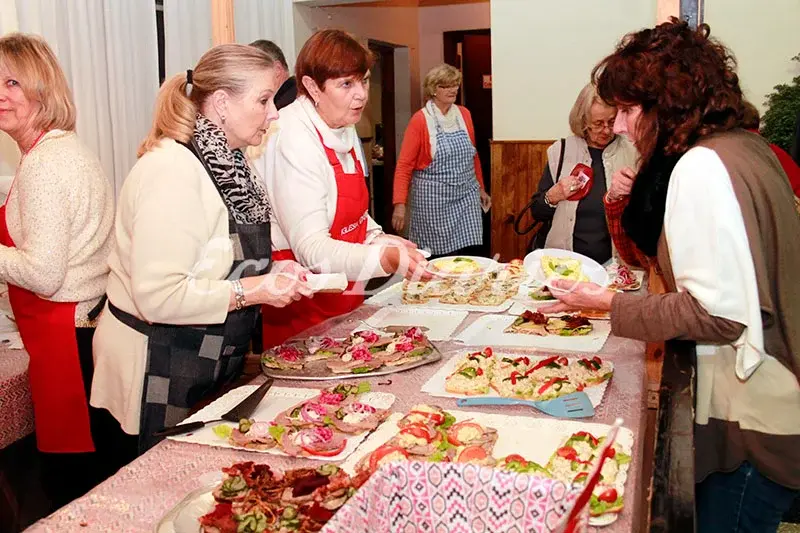 Comidas típicas. Se podrán degustar en el Club Danés