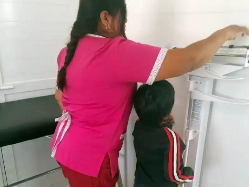 Importante labor del nuevo
centro de salud de Teniente Fraga