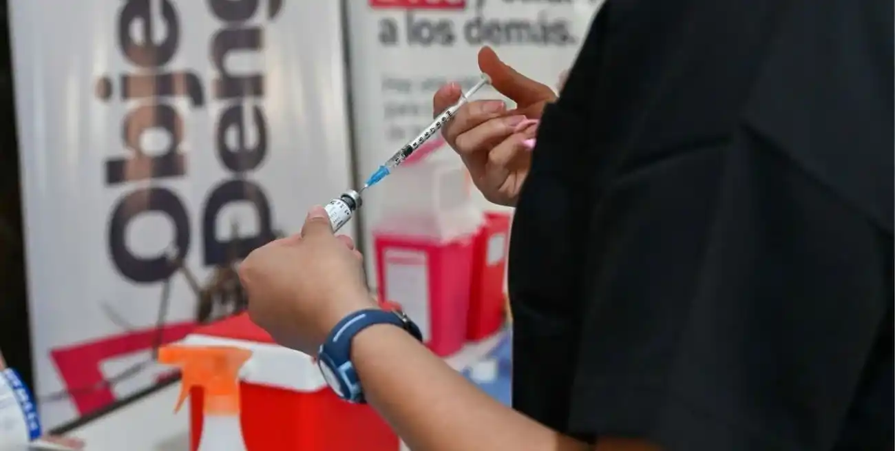 La vacunación contra el dengue fue la novedad de este 2024. Foto: Archivo