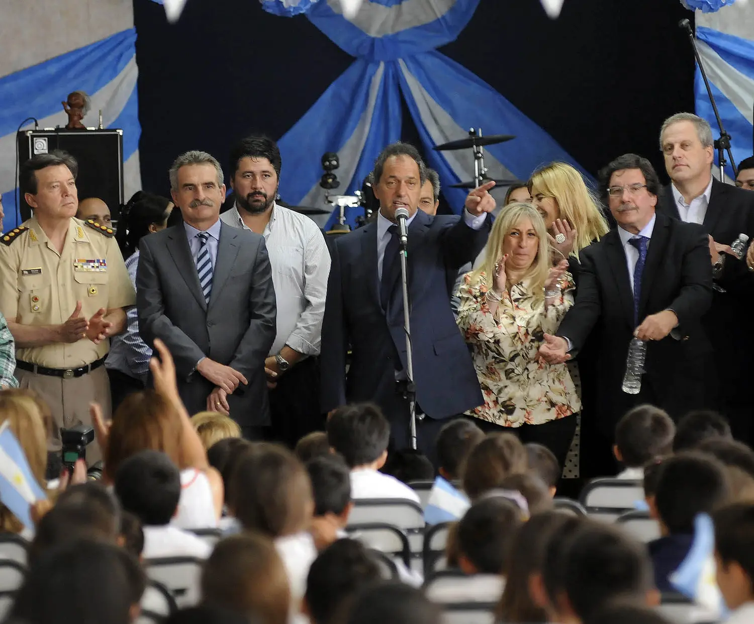 En medio del conflicto docente, Scioli aseguró que "la Educación es la clave de la fase que se viene"