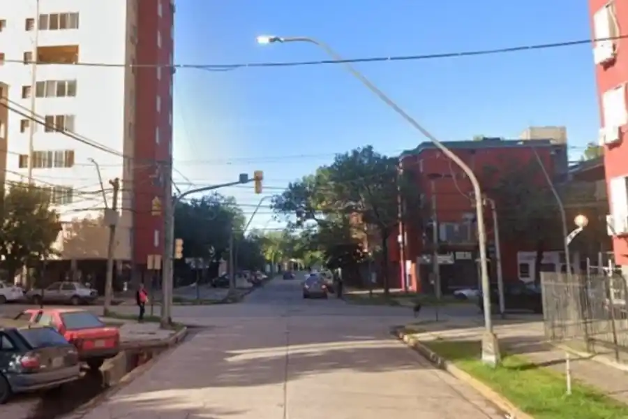 Se trata de una transitada intersección en el norte de la ciudad.