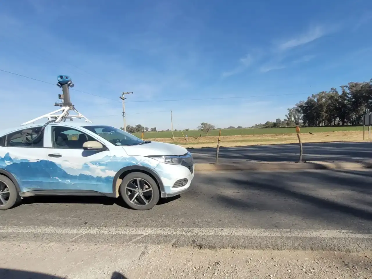 El auto de Google Maps recorrió Necochea para renovar las imágenes de Street View
