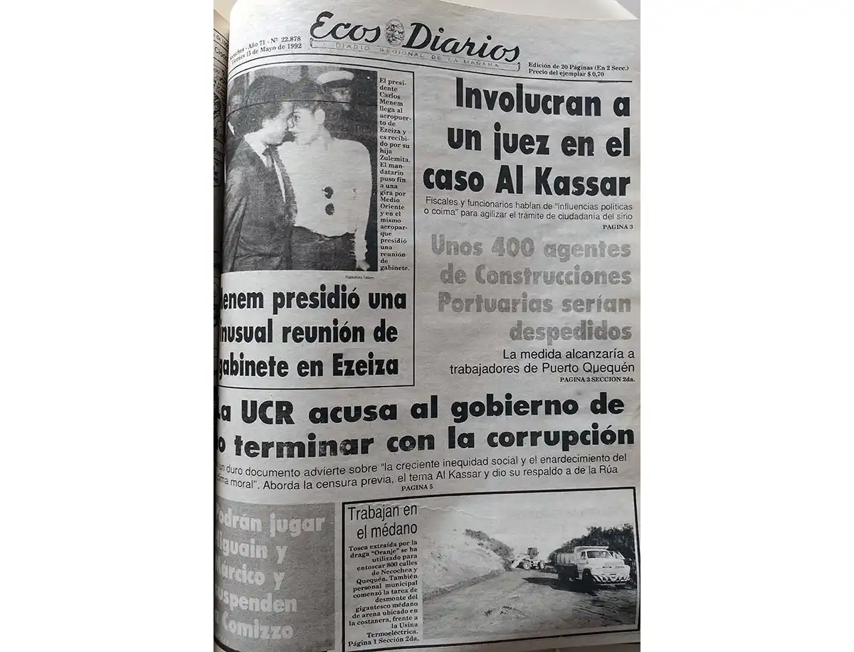 Viernes 15 de Mayo de 1992