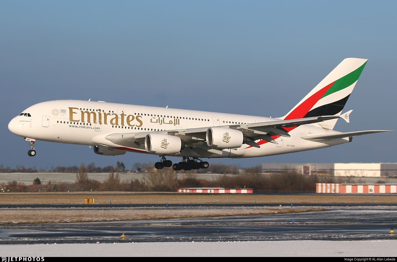 Fin de una era: El segundo A380 recibido por Emirates será desmantelado