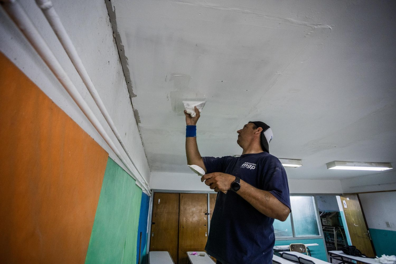 Obras en escuelas y jardines municipales: "La necesidad de ponerlos en condiciones es permanente"