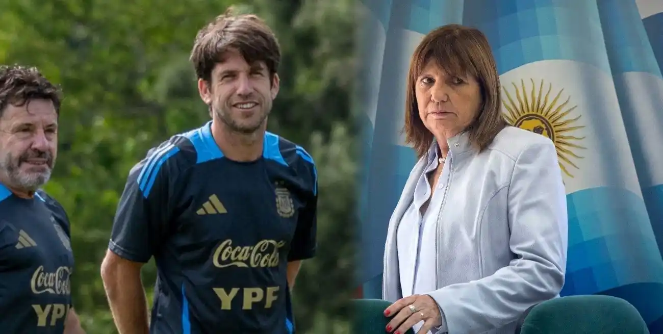 "¿Qué diferencia hay entre un gendarme y un jugador de fútbol?" dijo la ministra. Imagen: El Litoral