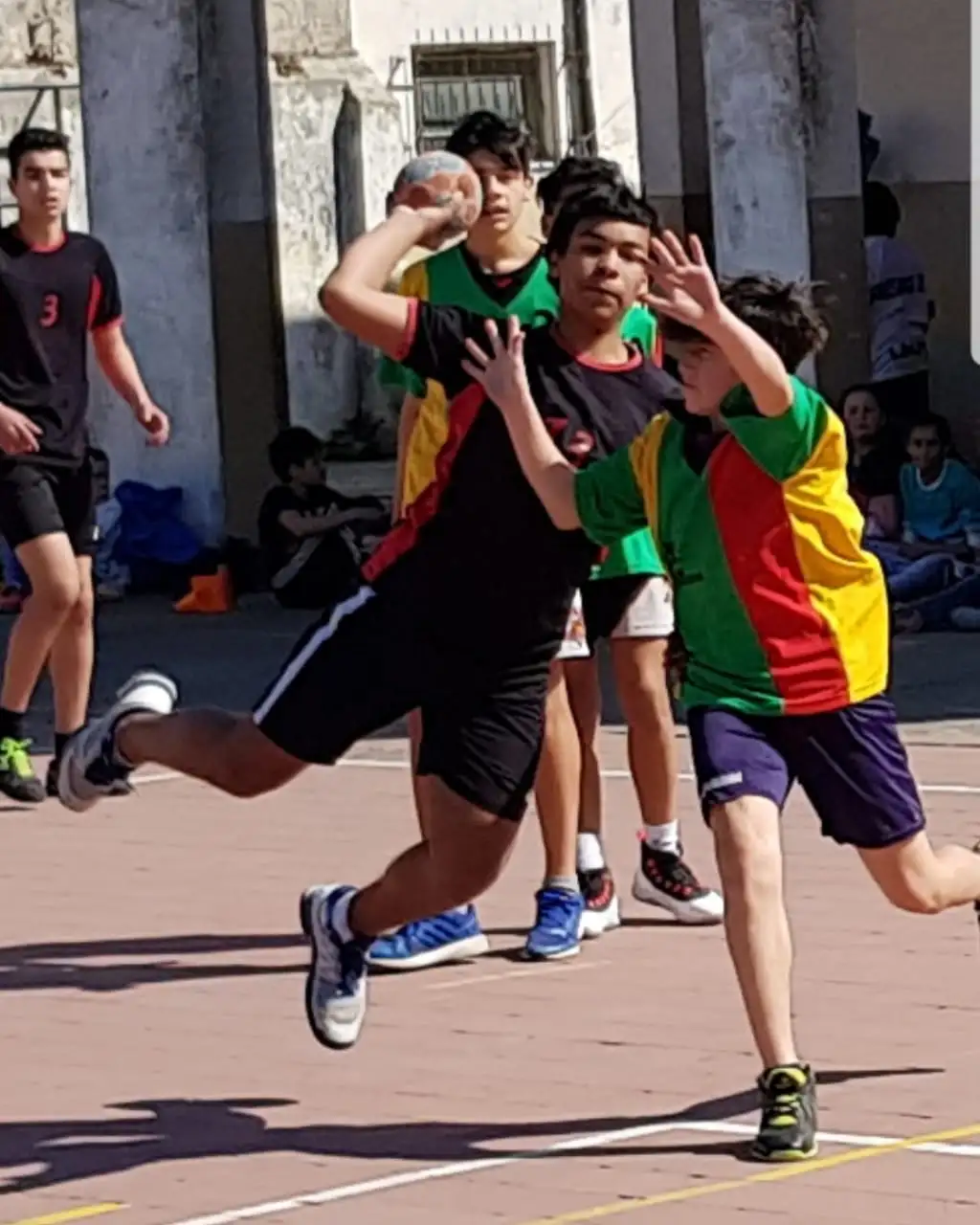 Encuentro de handball
