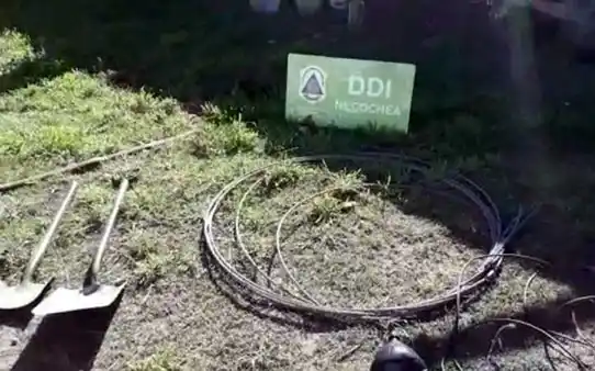 Sigue el robo de cable telefónico en la zona costera de Quequén
