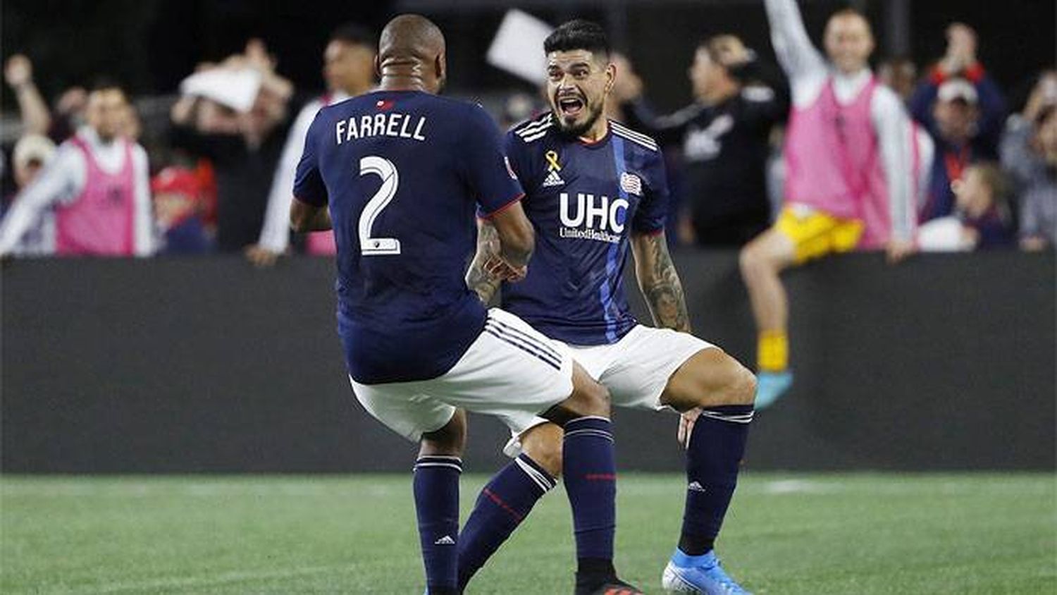 MLS: Gustavo Bou le dio el triunfo a New England sobre Montreal