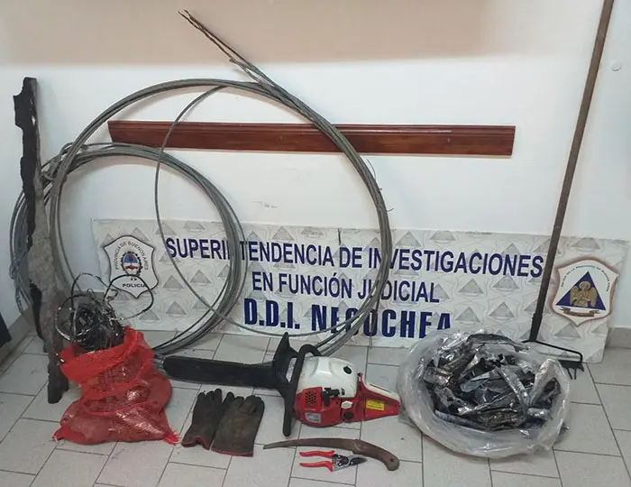 Desbaratan una banda que robaba cable telefónico y lo vendía en el “mercado negro”