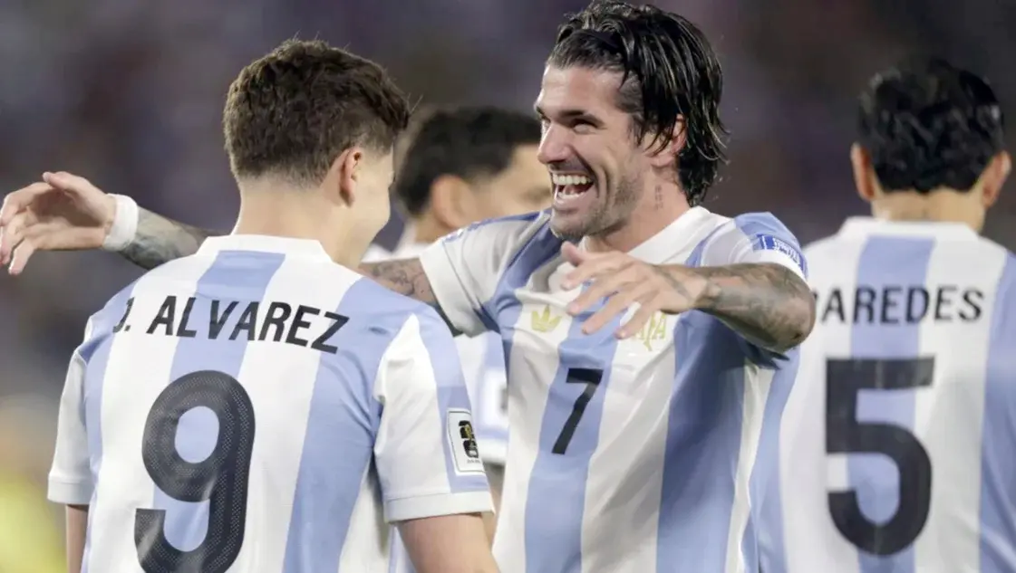 Con baile incluido, Argentina goleó 4 a 1 a Brasil