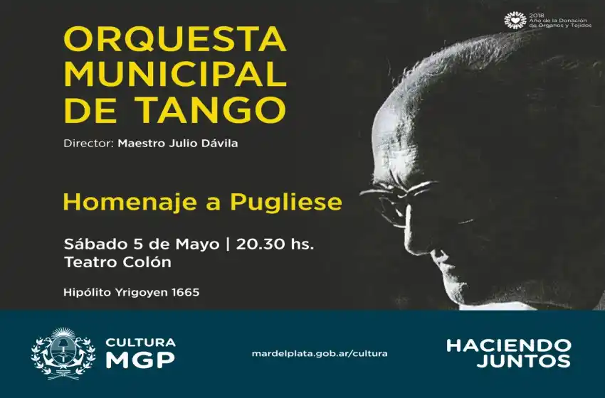 Homenaje a Osvaldo Pugliese en el Teatro Colón