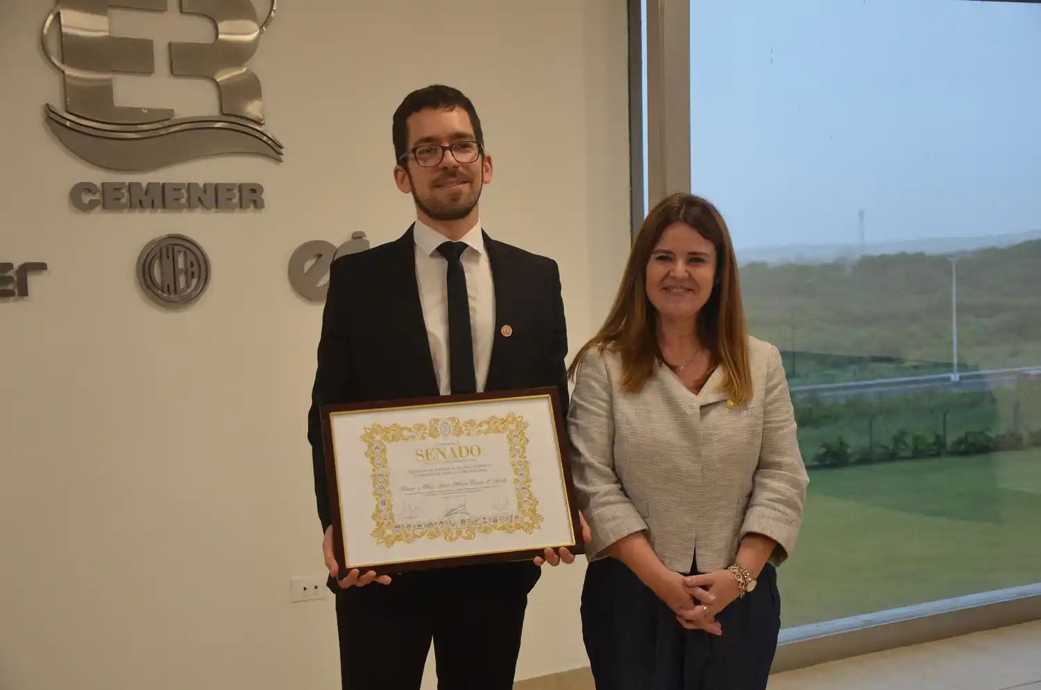 El bioingeniero crespense Tomás Spretz recibió la Mención de Honor al Valor Científico