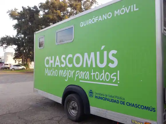 En el Quirófano Móvil de Chascomús se realizan castraciones dos veces por semana