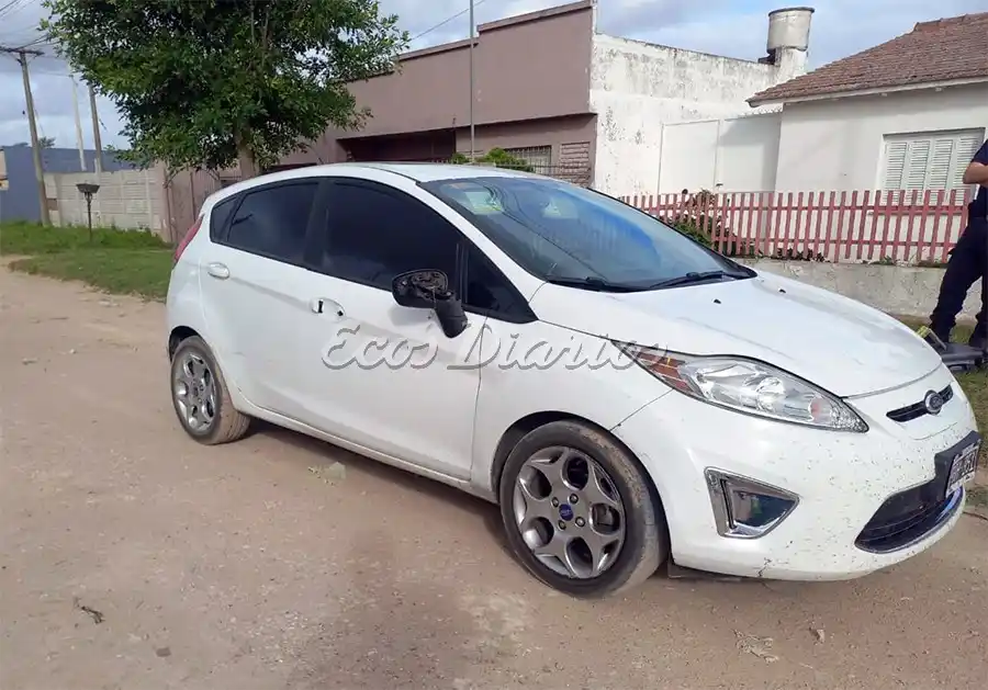 Ford Fiesta detenido
