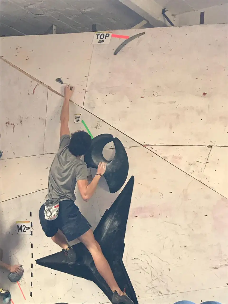 Gregorini, subcampeón bonaerense de escalada