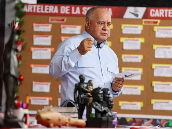 Cabello acusa a María Corina de haber "comprado" el Premio Nobel de la Paz