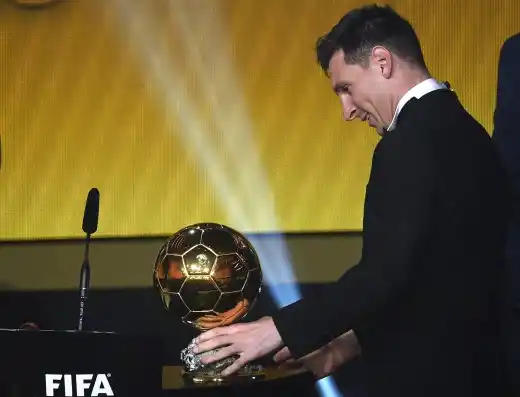 Messi obtuvo por quinta vez el Balón de Oro