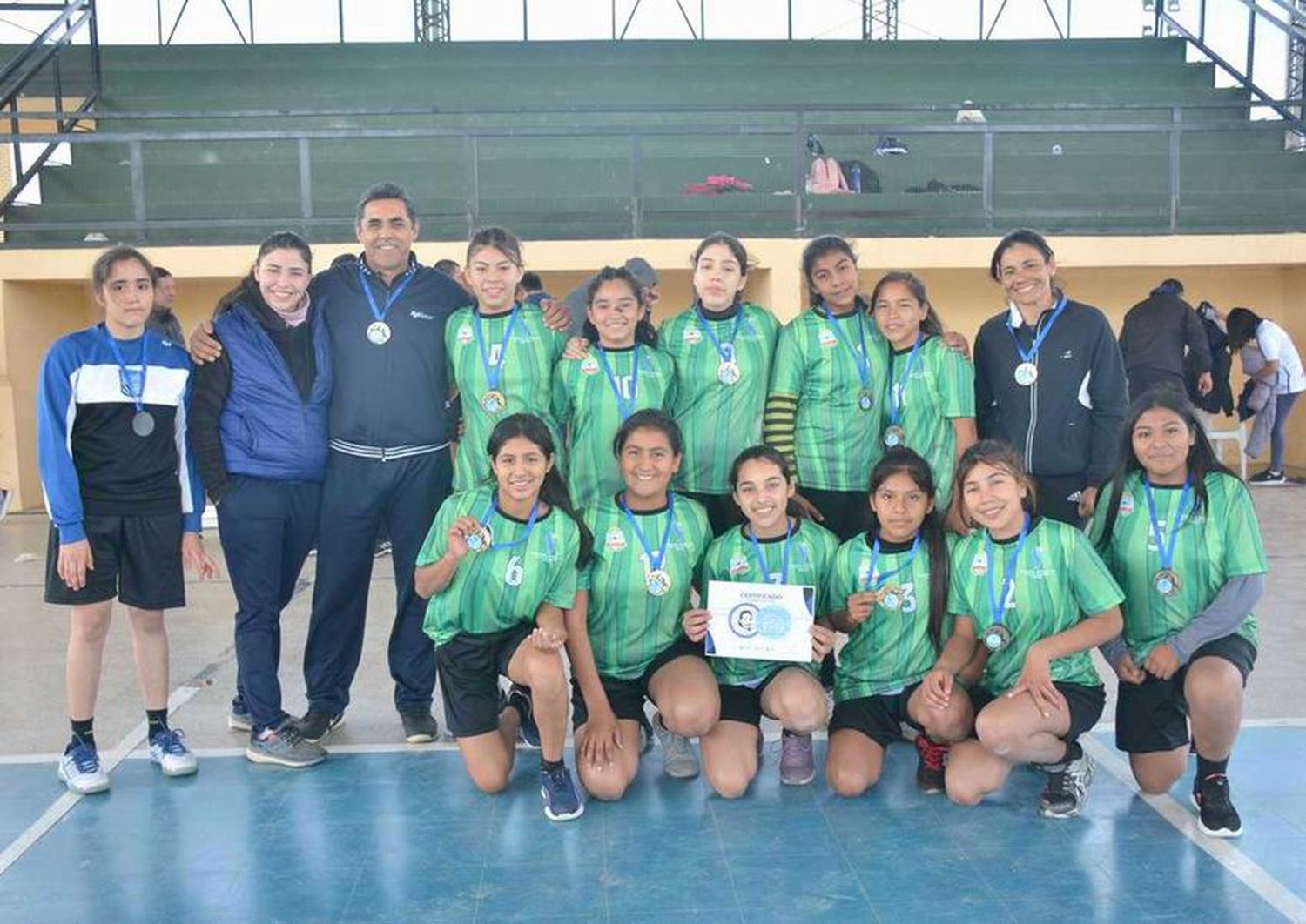 Misión Laishí y Pozo del Tigre
ganaron el hándbol sub 14