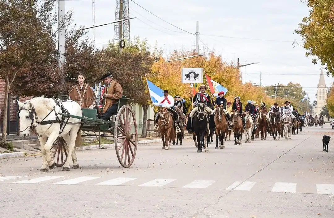 Jornada tradicional y popular en María Teresa.