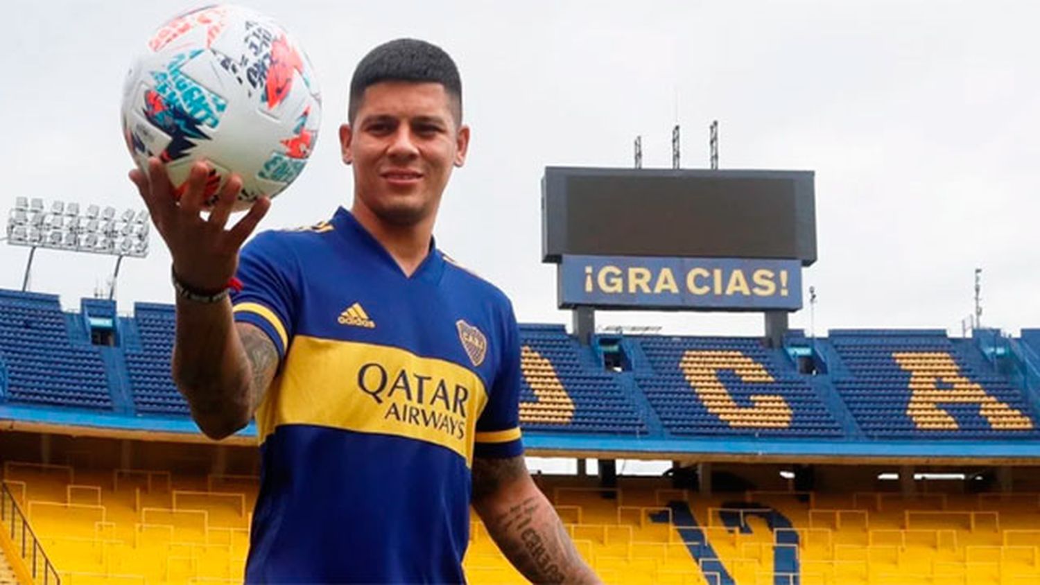 Marcos Rojo volvió a lesionarse y es baja en Boca