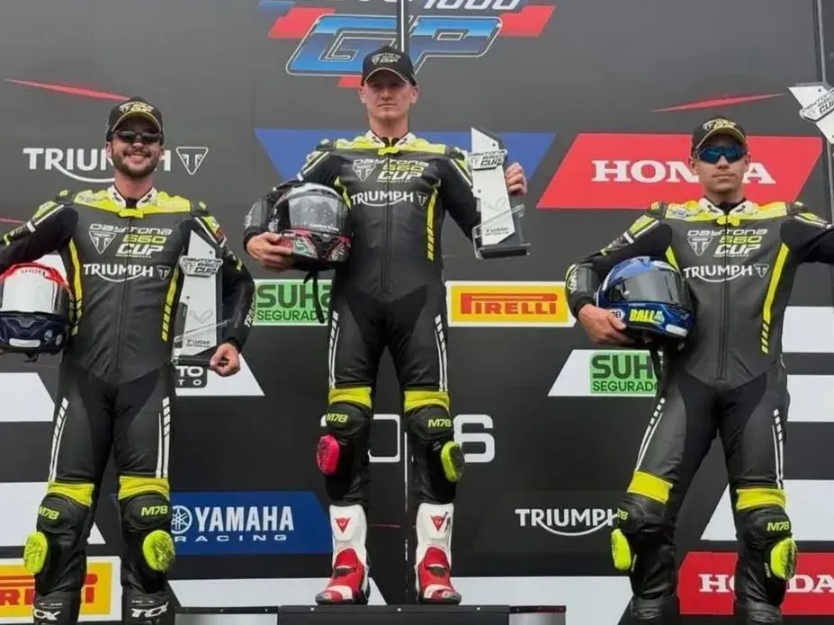 Victoria de Agustín Donatti en la cuarta fecha de la Daytona 660 Cup en Cascavel. Foto: IG agu.donatti.151