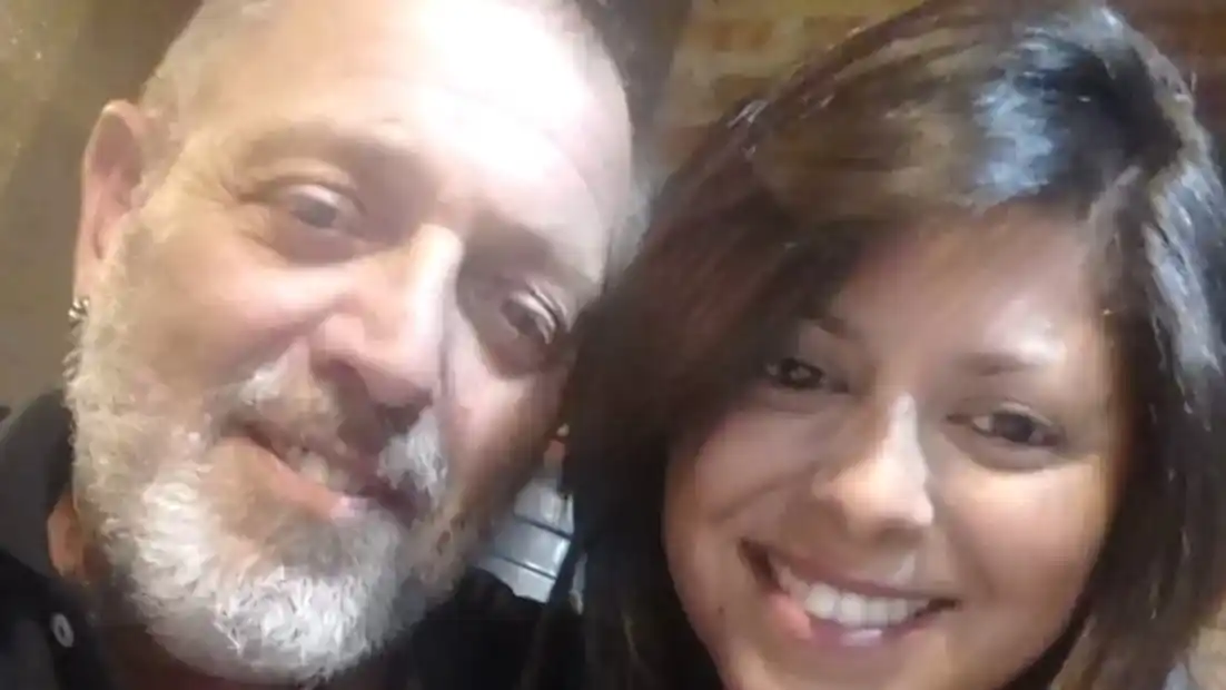 Pablo y Solange Musse, uno de los recuerdos fotográficos que quedó en la red social Facebook.