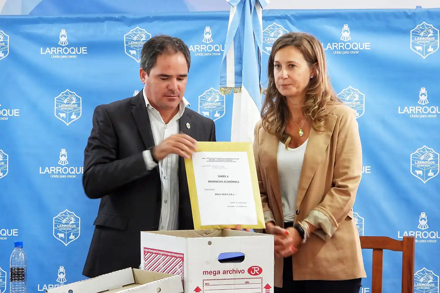Se presentaron cuatro oferentes para la ampliación de la red de gas natural de Larroque