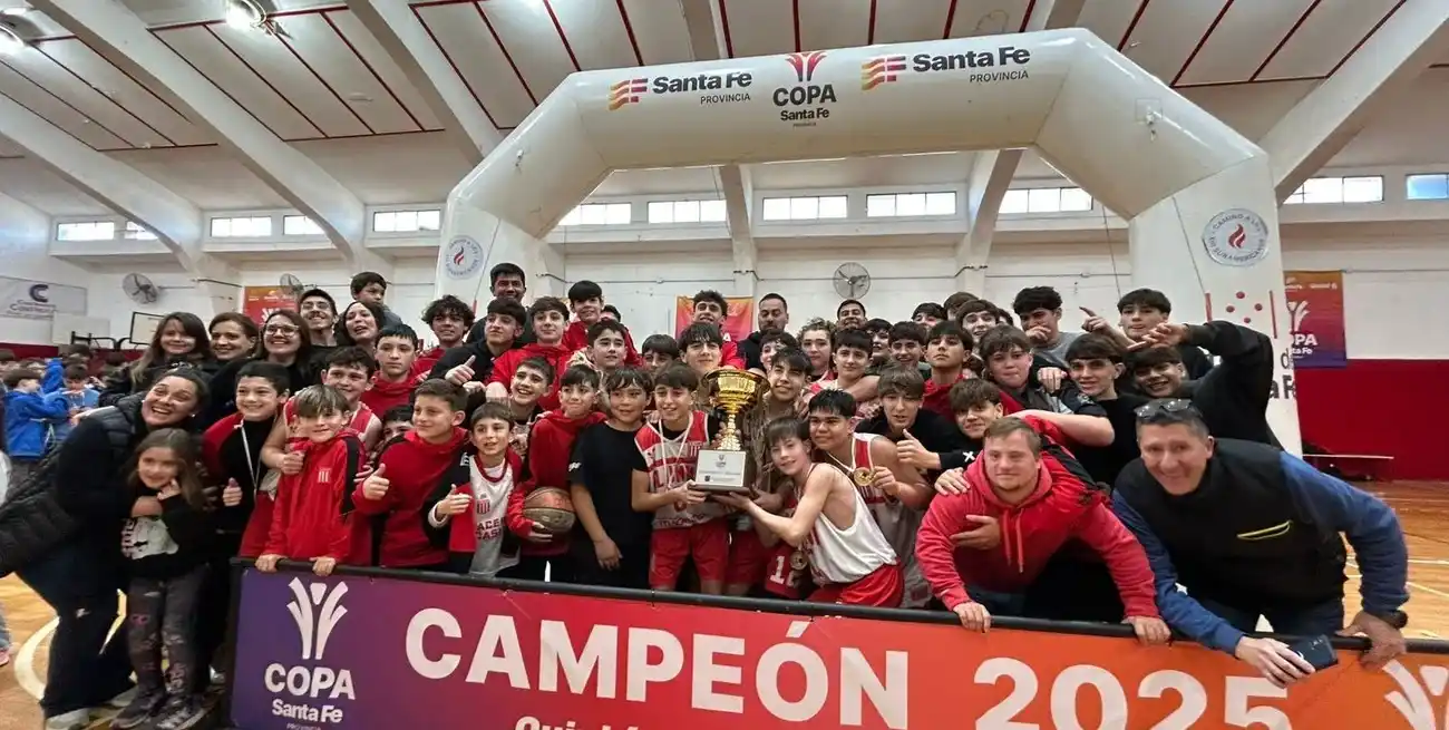 Alumni se consagro campeón de la Copa Santa Fe de básquet U13.