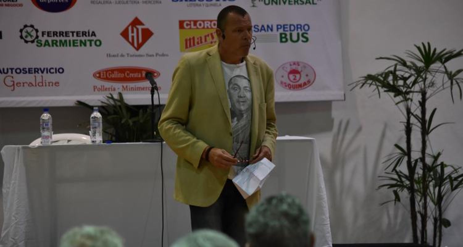 Montenegro  dejó su huella  en San Pedro