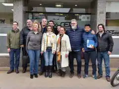 Graciela Camaño estuvo en Tandil en apoyo a Andrea Almenta