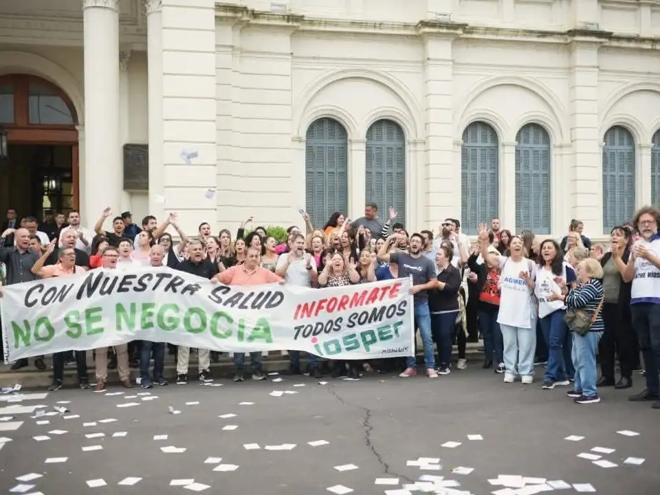 Fabián Peccín sobre Iosper: “Pretenden transformar la obra social en una prepaga”