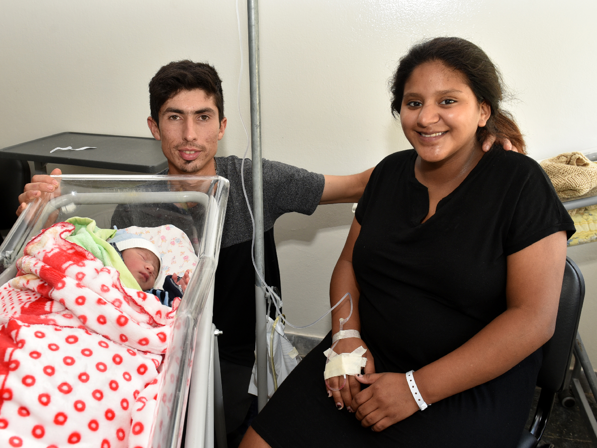 Bruno Gael, el bebé que llegó con el Año Nuevo y llenó de esperanza a todos