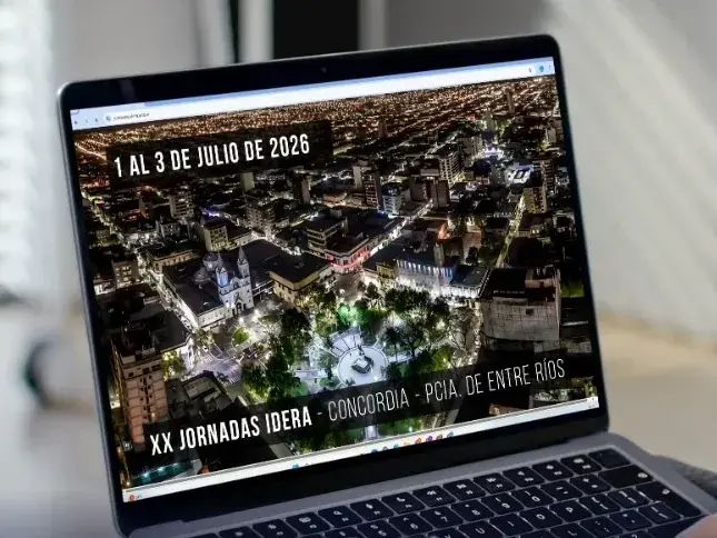 Jornadas IDERA 2026: se realizará un taller sobre gestión de riesgo de desastres