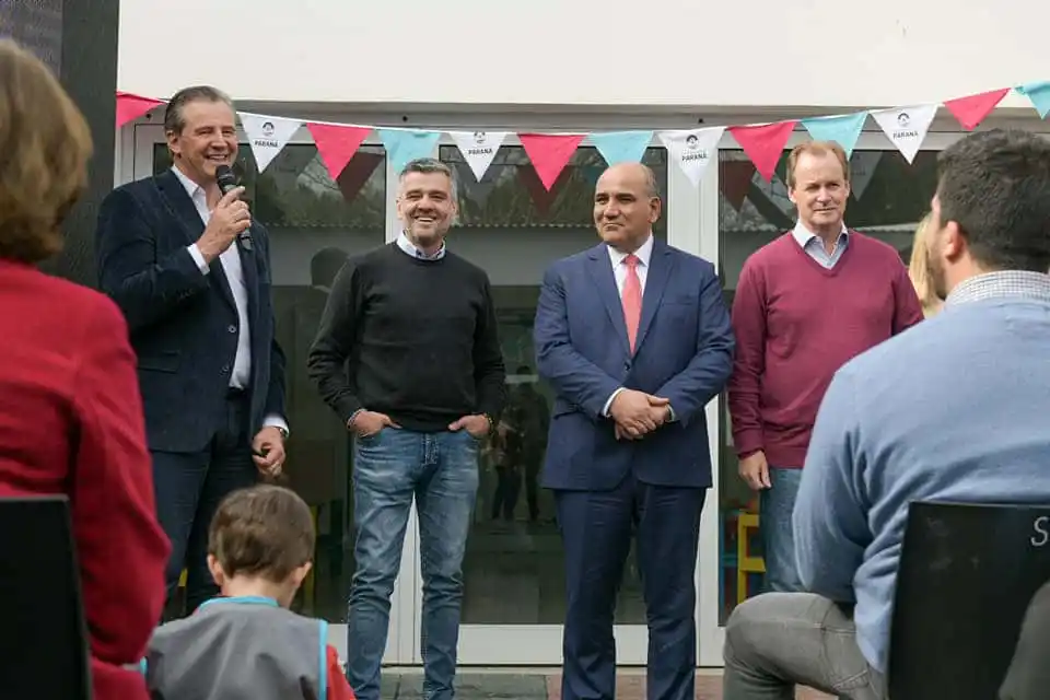 Bahl acompañó a Bordet y a funcionarios nacionales en su recorrida por Paraná