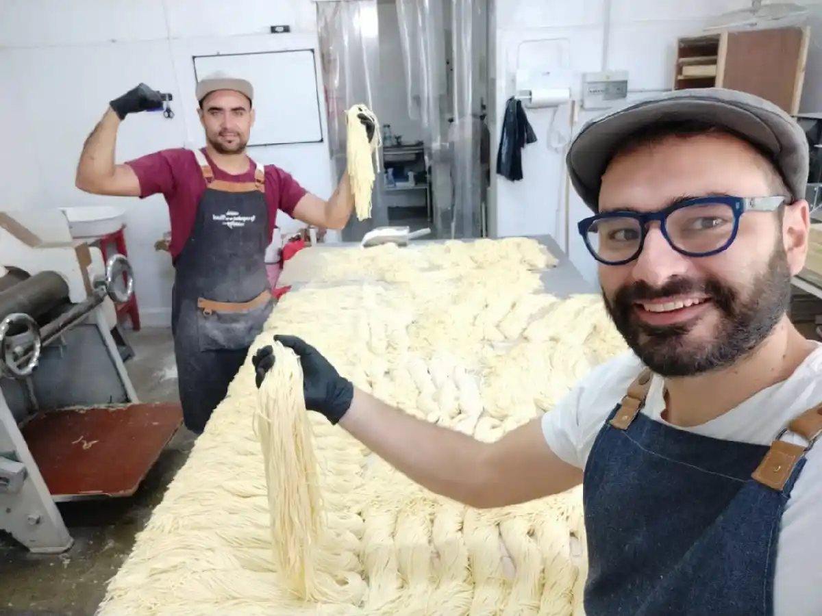 Donaron 300 porciones de tallarines para los merenderos y comedores                                                                          