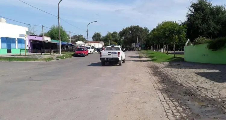 Los restos de un patrullero