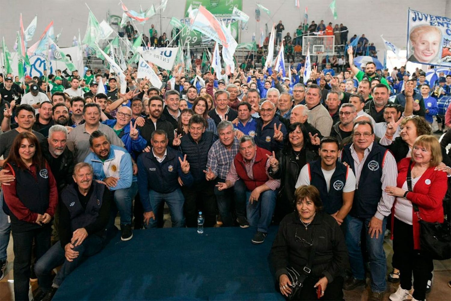 La CGT Gualeguaychú "bendijo" a Adán Bahl como su candidato a gobernador