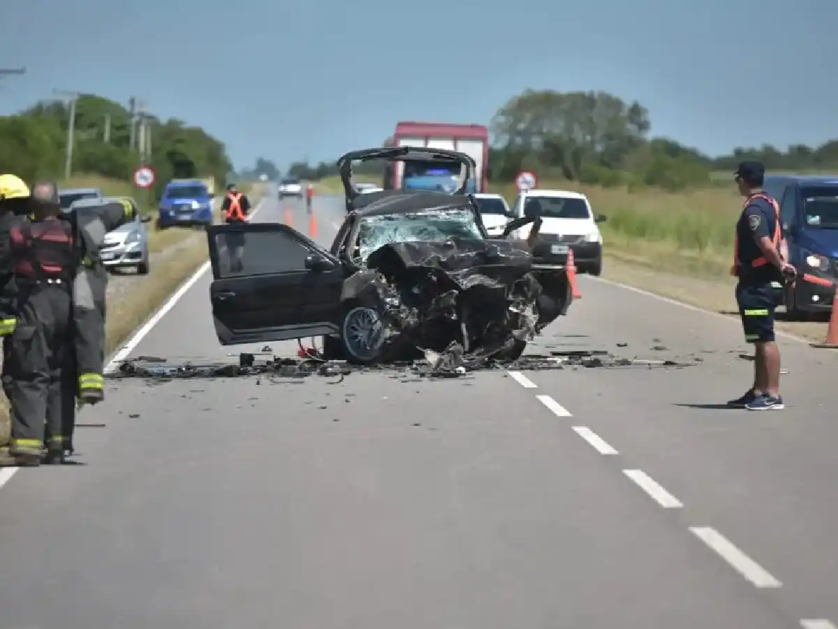  Choque frontal en ruta 10: murieron tres personas