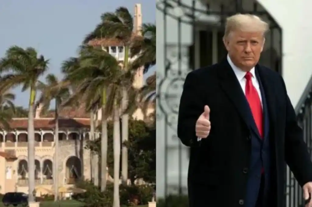 Allanaron la residencia de Donald Trump en Florida