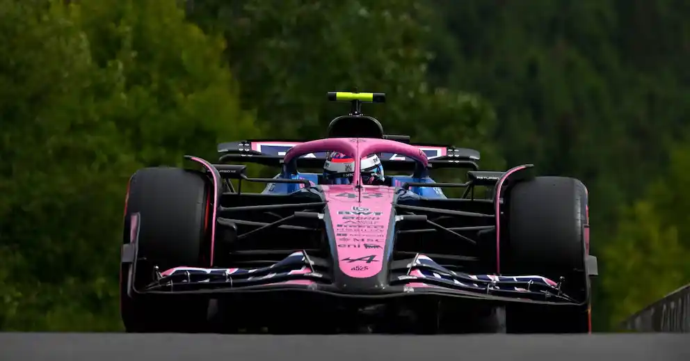 Franco Colapinto no tuvo buen ritmo de carrera y terminó 19° en el GP de Bélgica de Fórmula 1